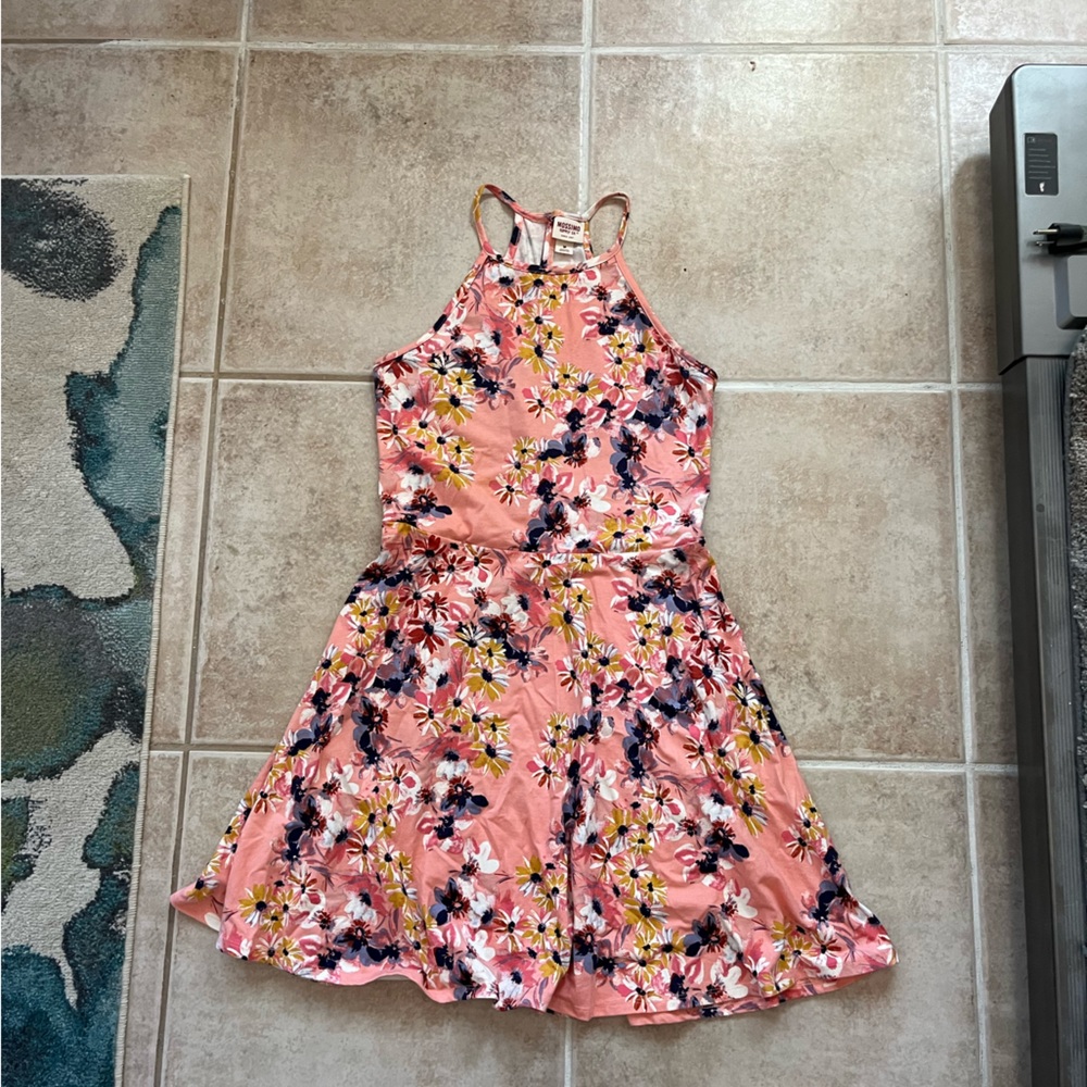Floral fit and flare dress